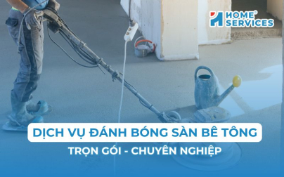 Dịch vụ đánh bóng sàn bê tông trọn gói, chuyên nghiệp 2026