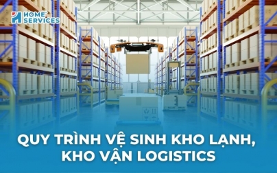 Quy trình vệ sinh kho lạnh, kho vận logistics chuyên nghiệp 2025