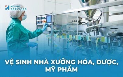 Vệ sinh nhà xưởng hóa, dược, mỹ phẩm: Quy trình thực hiện chi tiết