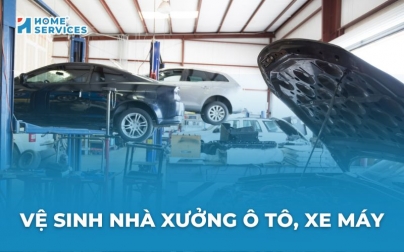 8 bước vệ sinh nhà xưởng ô tô, xe máy hiệu quả, chi tiết nhất