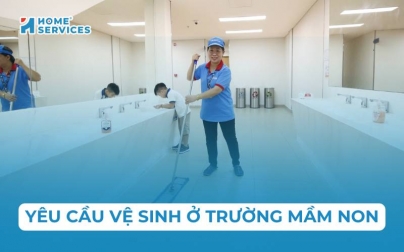 12 khu vực và các yêu cầu vệ sinh ở trường mầm non mới nhất