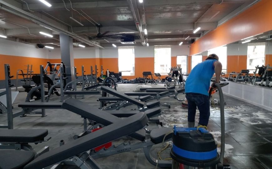 Dự án vệ sinh hệ thống The Newgym