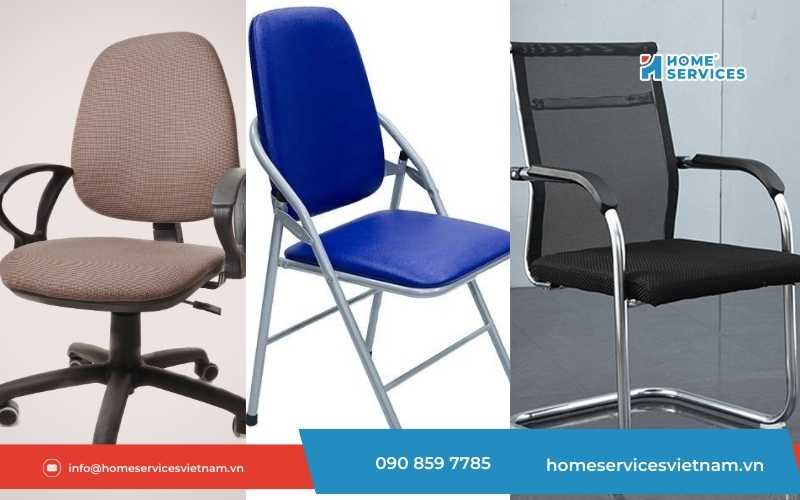 Các loại ghế phổ biến trong văn phòng 