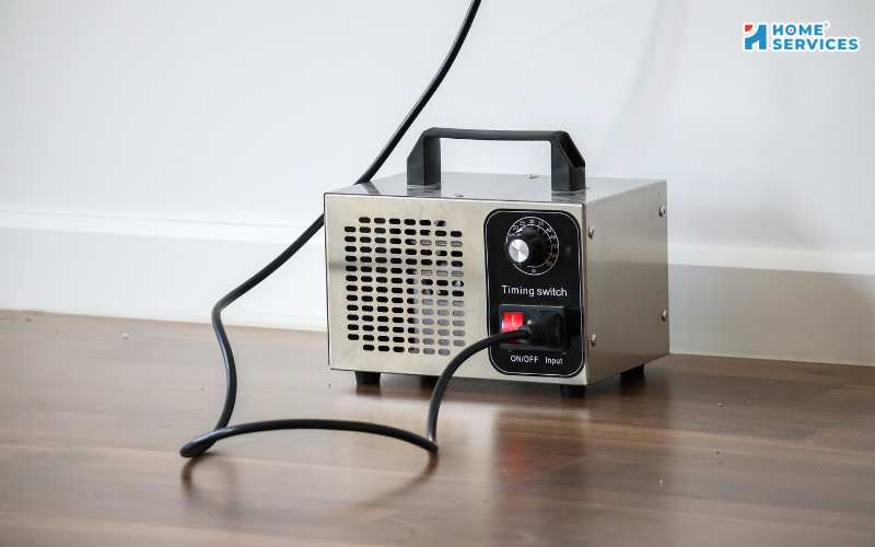 Cách khử mùi sơn trong phòng bằng máy ozone