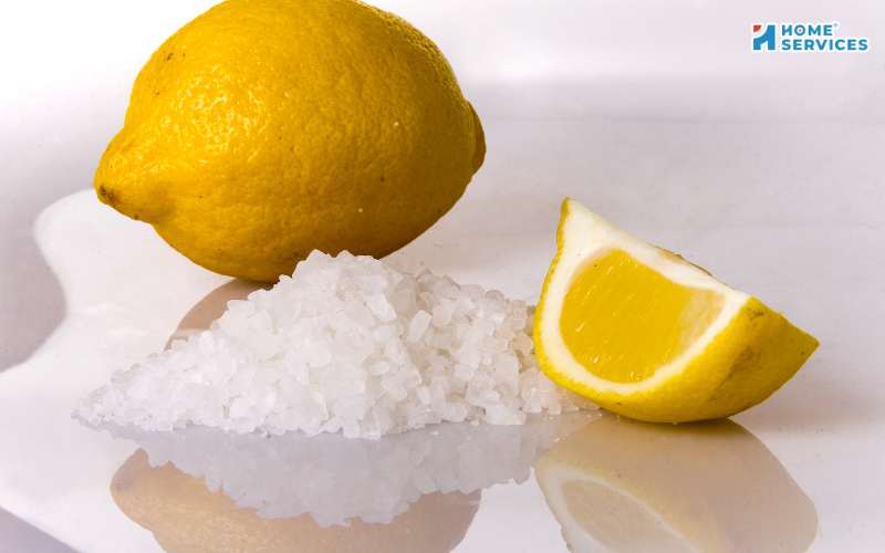 Cách vệ sinh lavabo bằng chanh và muối