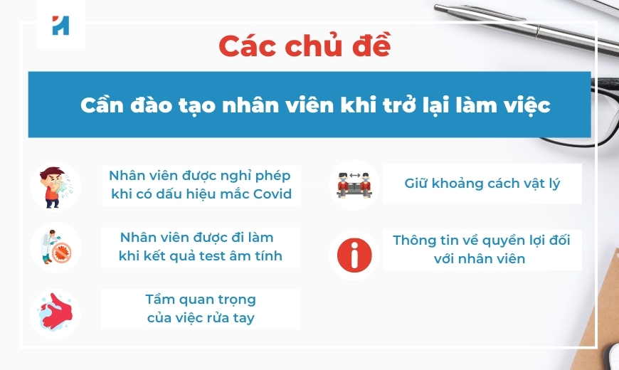 Checklist  văn phòng sau Covid