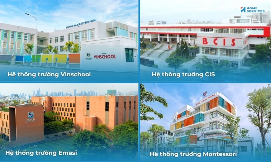 Dự án tạp vụ trường học tiêu biểu