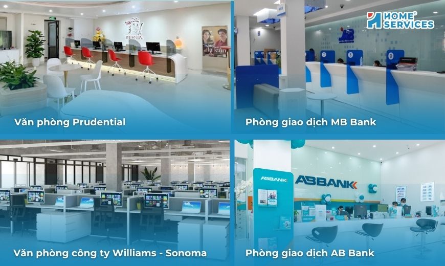 Dự án vệ sinh văn phòng tiêu biểu