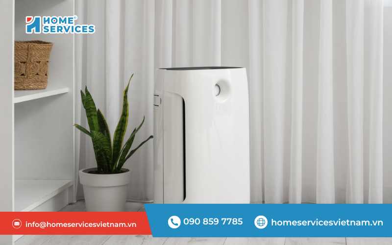 Khử mùi phòng kín bằng máy khử mùi