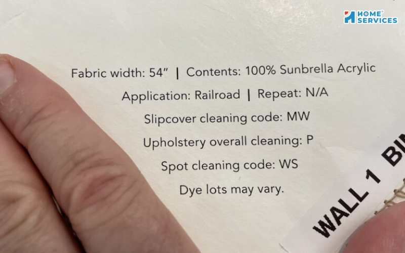 Ký hiệu vệ sinh ghế sofa 