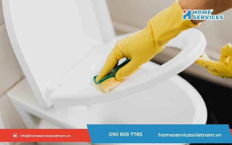 Cách vệ sinh bồn cầu