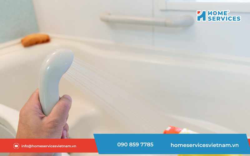 Cách làm sạch bồn tắm