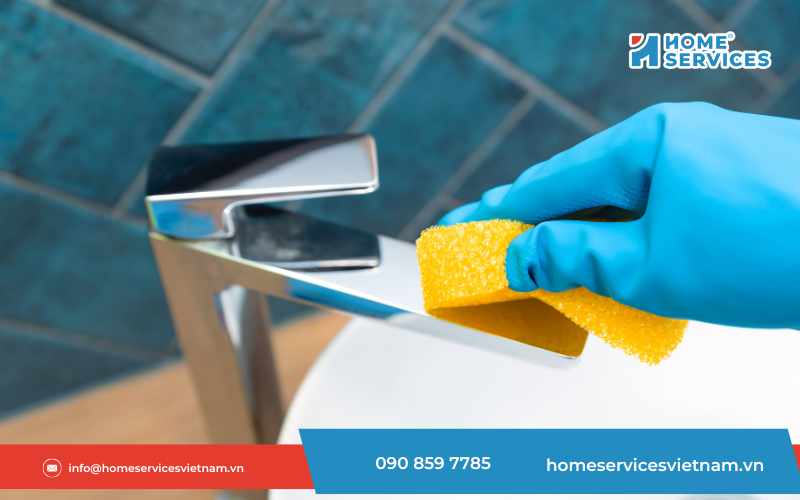 Cách làm sạch lavabo 
