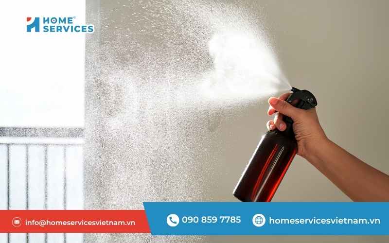 Khử mùi hôi trong phòng 