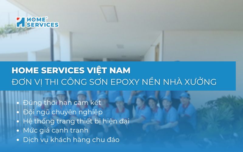 Đơn vị thi công sơn epoxy nhà xưởng uy tín