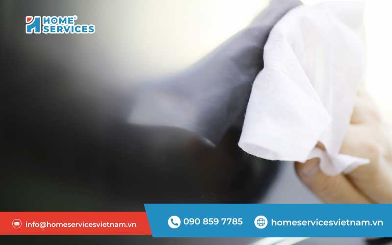 Tẩy keo decal bằng nước nóng