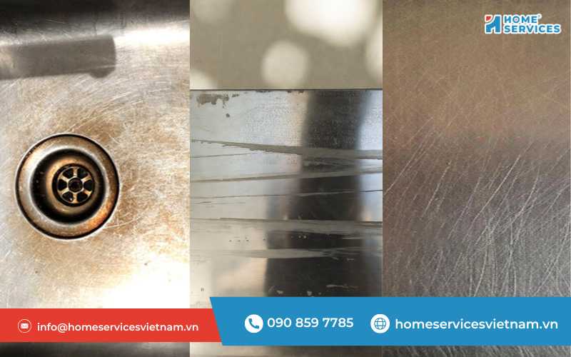 Tình trạng phổ biến ở vật dụng inox